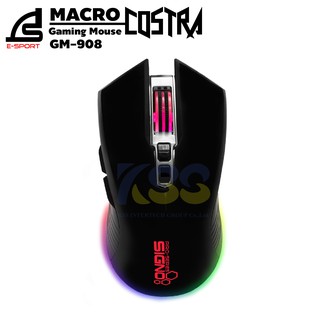 MOUSE (เมาส์) SIGNO GAMING GM-908 COSTRA MACRO GAMING MOUSE