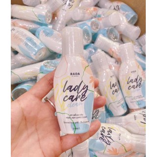 รดาเลดี้แคร์ สบู่ล้างจิมิ Rada lady care clean ขนาด 50ml.(1ชิ้น)