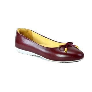 Minderella Victoria Ballet Mulberry Red