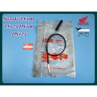 SUZUKI TS100 TS125 DS100 DS125 year 1978-1979 THROTTLE ​CABLE "GENUINE PARTS"  // สายคันเร่ง แท้ ๆ หายากมาก มอเตอร์ไซค์