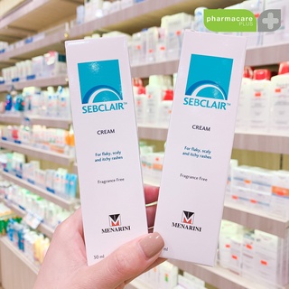 Sebclair Cream 30 ml เซ็บแคร์ ครีม 30 มล.รักษาเซ็บเดิร์ม (sebderm) ที่มีอาการคัน ลอกเป็นขุย