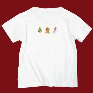 JOBSS White Merry Christmas Tee