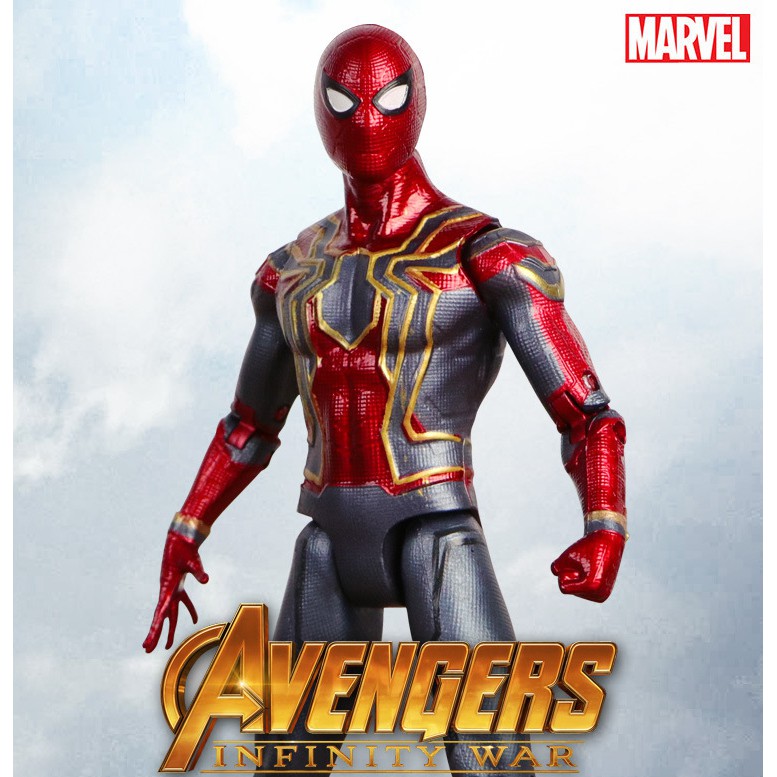 ฟิกเกอร์ model 💥Hot💥 Avengers Infinity War 18cm Spiderman Iron Spider Action Figure
