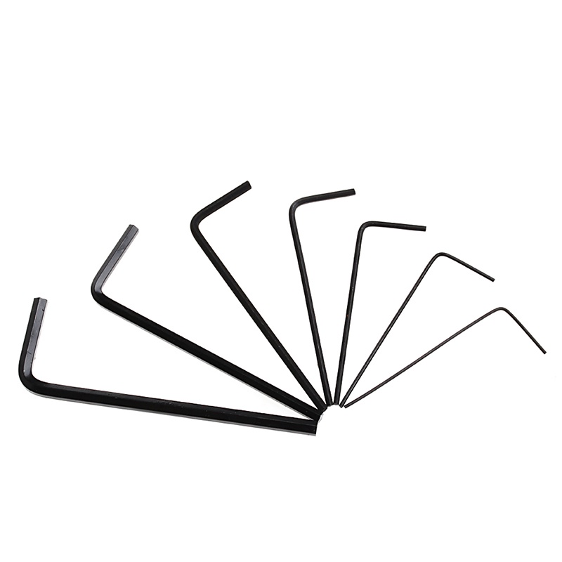 New 7Pcs 0.7mm-3mm Mini Hexagon Hex Allen for Key Set Wrench Screwdriver Tool Ki ราคา ถูกที่สุด ดีลบีเคเค แกลเลอรีภาพที่ 9