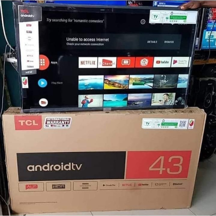 TCL Smart Android TV 43 inch