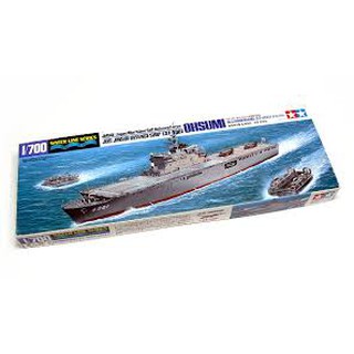 โมเดลเรือทามิย่า ขนาด 1/700 Tamiya TA31003 JDS (JMSDF Defence Ship) LST-4001 Ohsumi