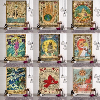 Tarot ผ้า Tapestry สําหรับแขวนตกแต่ง