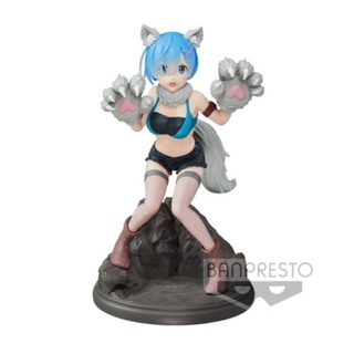 [ฟิกเกอร์แท้]​ Model Re:Zero Starting Life in Another World Espresto Monster Motions : Rem (Banpresto Bandai )