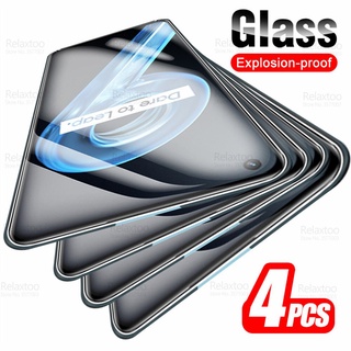 4Pcs For Realme 9i Glass Screen Protector For Oppo Realme9i Protective Glass  Realmi9i Phone Safety Armor Tempered Film