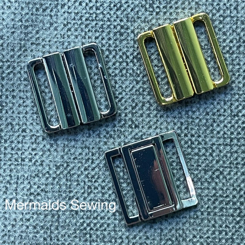 MM02082 คลิปโลหะ สีเงิน Ocean Grade กันสนิม เกรดพรีเมี่ยม ขนาด 20 มม./2ซม. สำหรับชุดว่ายน้ำ ชุดชั้นใน ชุดแฟชั่นอื่นๆ ราคา ถูกที่สุด ดีลบีเคเค แกลเลอรีภาพที่ 2