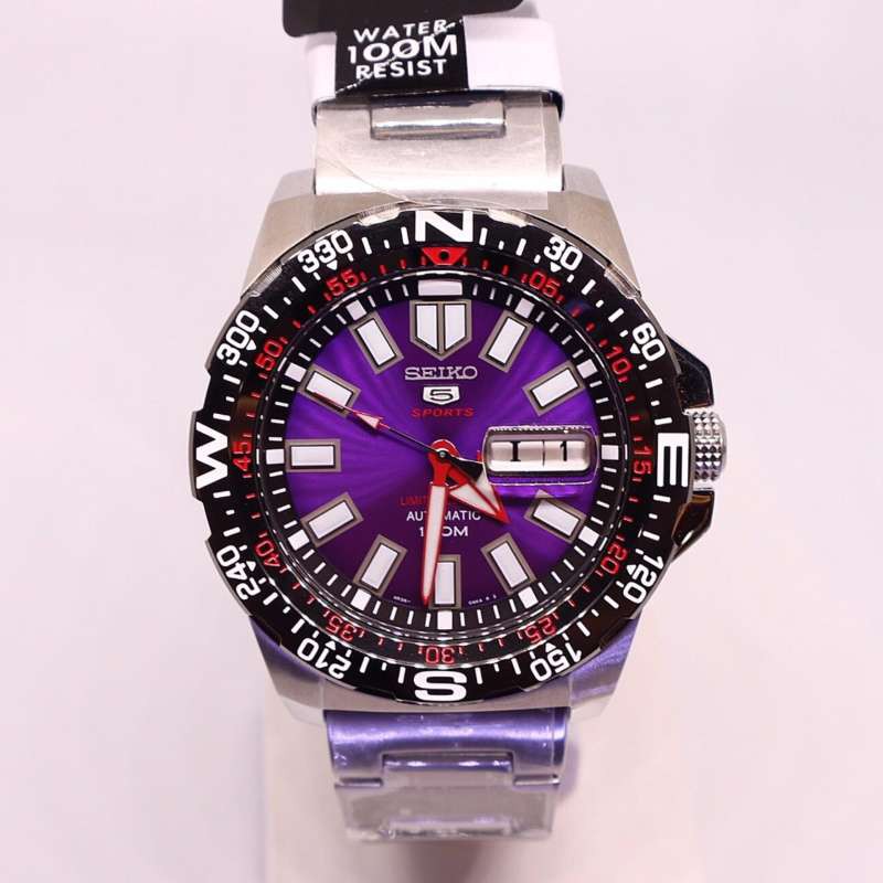 นาฬิกาข้อมือผู้ชาย SEIKO Mini Monster Explorer Limited Edition 45mm สายสเเตนเลส รหัส SRPB75K
