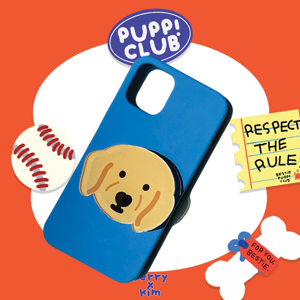 PUPP! CLUB GRIPTOK JADE golden retriever Jerryxkimdotstick รหัส311