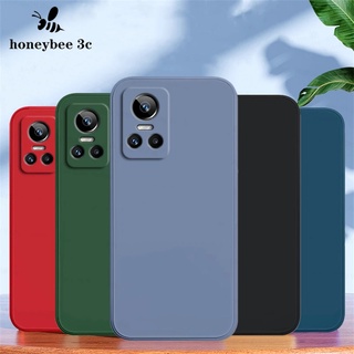 T🇹🇭เคสกำมะหยี่ขอบเหลี่ยม Realme Narzo 50i 30A 50A GT Neo2 TPU Case เคสซิลิโคน เคสมือถือ แบบซิลิโคน สีพื้น