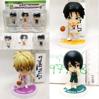 (แท้/มือ1, 2) Banpresto Kuroko no Basket Hanamiya Makoto Chibi Kyun-Chara Ichiban Kuji​ Yousen​,Fukui  โมเดล​ คุโรโกะ