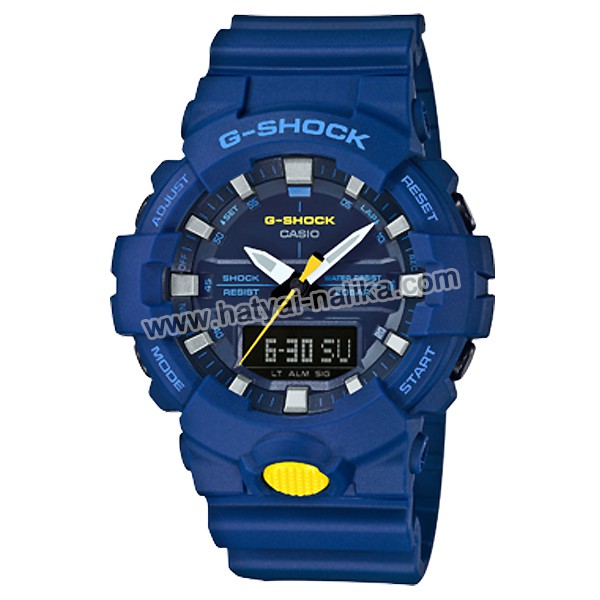 นาฬิกา Casio G-Shock ANALOG-DIGITAL GA-800SC Sporty Color series รุ่น GA-800SC-2A ของแท้ รับประกัน1ป