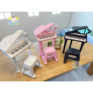 (มีcodeลดถามได้คะ)Little Musician Piano  คีย์บอร์ดพร้อมเก้าอี้และไมโครโฟน