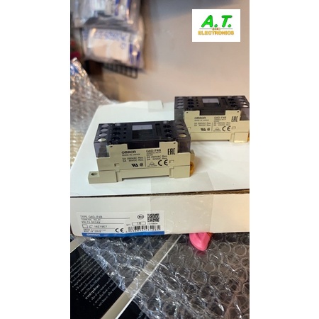 ถูกสุด!!! omron G6D-F4B DC24V Terminal ซ็อกเก็ตรีเลย์24VDC 5A W/(4Pcs) G6D-1A-ASI-24VDC 5VDC 12vdc G