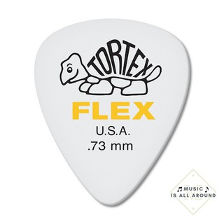 ปิ๊ก Dunlop รุ่น TORTEX FLEX 0.73 mm เหลือง (Made in USA)