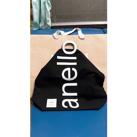 กระเป๋าผ้าanello สีดำ แท้100%