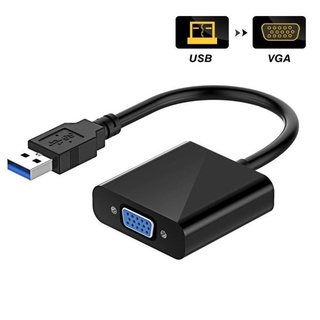 USB 3.0 to VGA อะแดปเตอร์ USB to VGA Video Graphic Card Display Cable