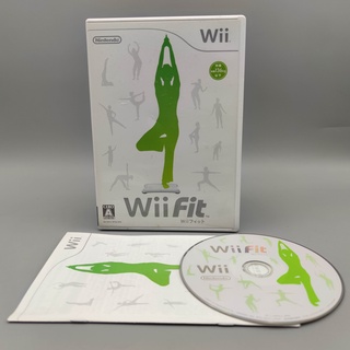 Wii Fit Nintendo แผ่นแท้ Wii JP แผ่นสภาพดี เล่นได้