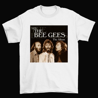 เสื้อยืดผ้าฝ้ายCOTTON เสื้อยืดแขนสั้น พิมพ์ลาย The Bee Gees The Album สีขาว สําหรับผู้ชาย และผู้หญิง ไซซ์ S - 234Xl Li 4