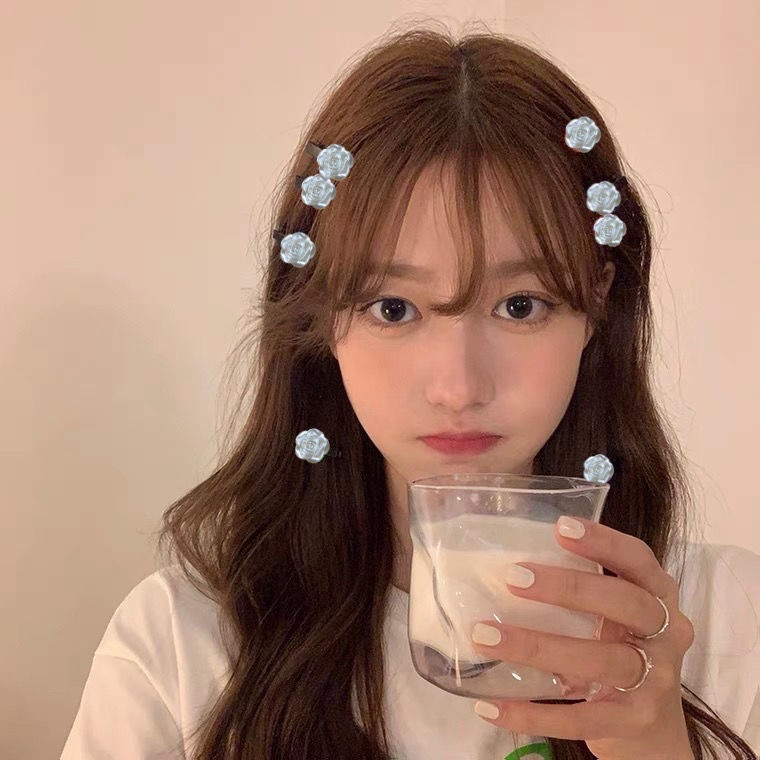 กิ๊บติดผม รูปดอกคามิเลีย ขนาดเล็ก ระดับไฮเอนด์ สีขาว สไตล์ฝรั่งเศส สําหรับผู้หญิง - รูปที่ 4