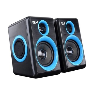 MD-tech ลำโพง USB รุ่น SP-17 Multimedia Digital Speaker 2.0 Stereo  คุณสมบัติ	  ข้อมูลจำเพาะของ ลำโพง MD TECH  SP-17