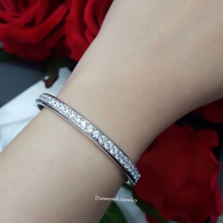 Diamond Bangle งานสวยมากกกกก  เพชร CZ แท้