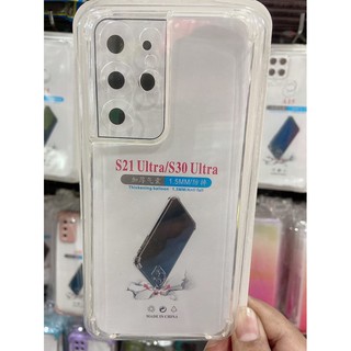 (พร้อม​ส่งในไทย)เคสใสกันกระแทกแบบคลุมกล้องSamsung Galaxy S21/S21Ultra/S21Plus 5G