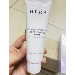 Hera MELASOLV PROGRAM DEEP CLEANSING FOAM 50 g (ขนาดทดลอง)