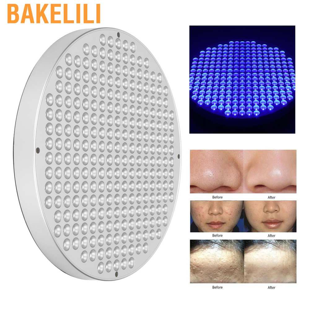 Bakelili Round Blue Light Therapy Lamp Household Skin Whitening Acne