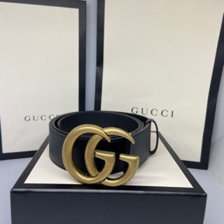 New เข็มขัด Gucci Double G 4cm size 90,95