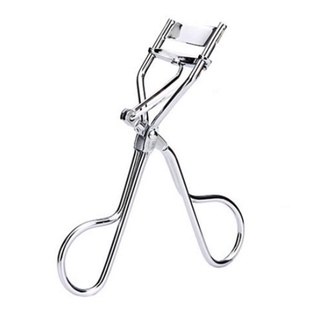 Horec 1pc ที่ดัดขนตา แบบโลหะ สีเงิน สีขาว Eyelash Curler Makeup Eyelashes Curling Eyelash Clip Curler Beauty Tool