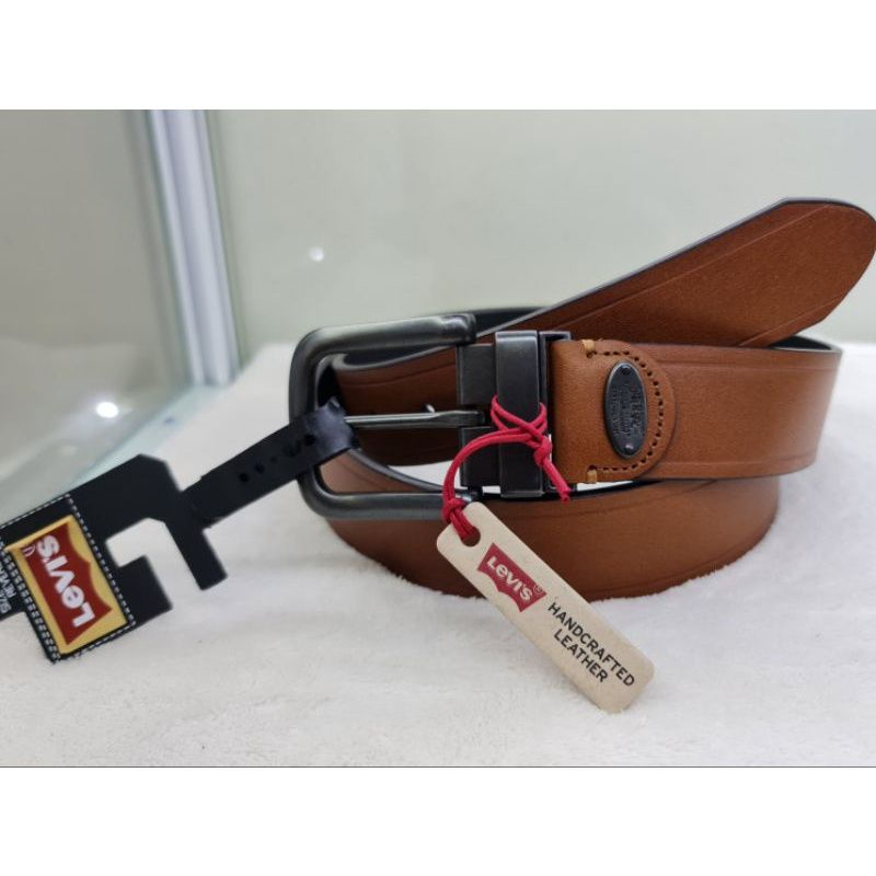 เข็มขัดหนังผู้ชาย American Levis ของแท้