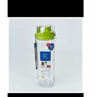 SUPER LOCK TRITAN ขวดน้ำ กระบอกน้ำ แบบใส ขนาดพกพา 600ml. MICRONWARE มีสายคล้อง