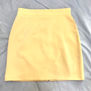 Yellow skirt