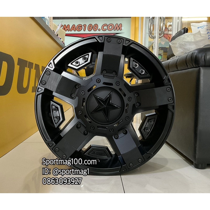 ล้อแม็กซ์ KMC XD811 RockStar RS2 ลายกัปตัน สีดำด้าน 9-18นื้ว 6รู135/139 ET0 [14322]