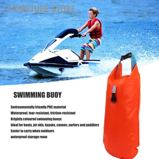 I Furniture store Swimming Buoy Outdoor Surfing Beach Waterproof PVC Inflatable Storage Float Bucket Bag Swim Drybag