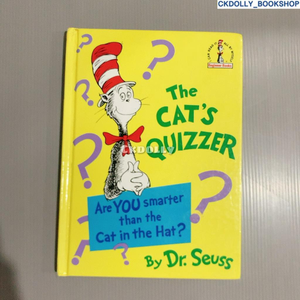 หนังสือเด็ก📒 : The Cat's Quizzer: Are You Smarter Than the Cat in the Hat? (Beginner Books) by Dr.Seus
