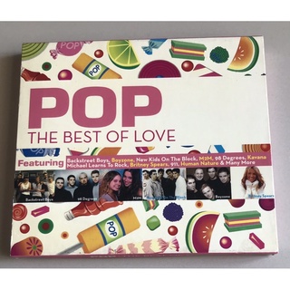 ซีดีเพลง ของแท้ ลิขสิทธิ์ มือ 2 สภาพดี...ราคา 250 บาท รวมศิลปิน อัลบั้ม "Pop The Best Of Love" (2 CD)