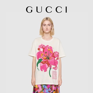 เสื้อยืด ผ้าฝ้าย พิมพ์ลาย Gucci Artist Ken Scottยืด.สบาย.รัก