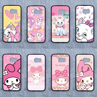 เคส Samsung S6 edge ลายแมวมารี-เมโลดี้ ขอบนิ่มหลังแข็ง เคสมือถือ เคสโทรศัพท์ Case เคส TPU ขอบนิ่มหลังแข็ง