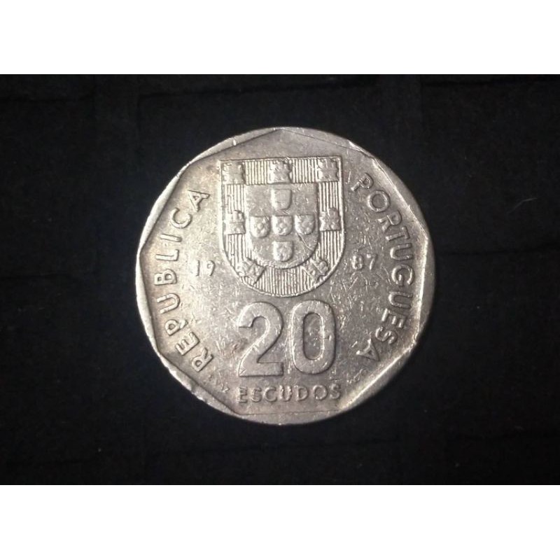 เหรียญ​ต่างประเทศ​ (532) โปรตุเกส​ 1987