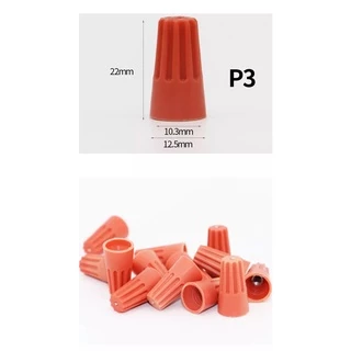 100 ชิ้น วายนัท วายนัทจับสายไฟ วายนัทต่อสายไฟ Wire Nut connectors P1 P2 P3 P4 P6