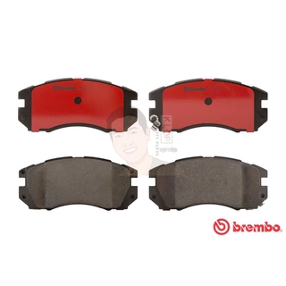 P78 007B ผ้าเบรก F (แท้ BREMBO รุ่น Black) SUBARU อิมเพรสซ่า Impreza GC GF ปี1993-1997 / SUBARU เลกาซี่ Legacy 2.0 RS...