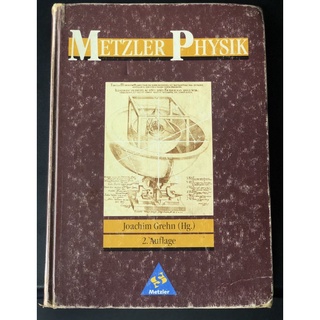 Metzler Physik Joachim Grehn หนังสือ ฟิสิกส์ ( ฉบับ ภาษาเยอรมัน มือสอง )