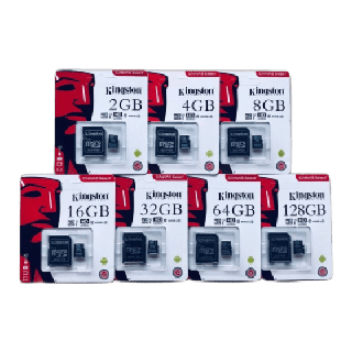 เมมโมรี่การ์ด Kingston Micro SD card Memory Card2GB 4GB 8GB 16GB 32GB 64GB 128GB 256GB กล้อง/ โทรศัพท์มือถือ