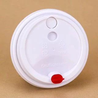 ยกลัง【500ชื้น】ฝาเรียบแข็ง ปิดจุกในตัว【ปากØ90mm】*ฝาอาจจะใช้ร่วมกับแก้วร้านอื่นไม่ได้หรือแก้วบางชนิด*