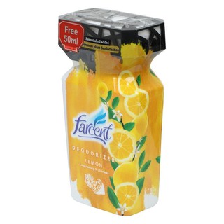 Air freshener AIR DEODORIZER FARCENT LEMON 350ML Air freshener desiccant Home use น้ำหอมปรับอากาศ น้ำหอม ดับกลิ่น ทั่วไป